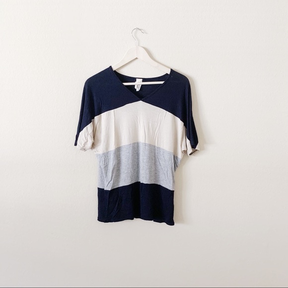 Tops - LIKE NEW! LOOSE BLOCK MULTI COLOR WOMEN’S BLOUSE!